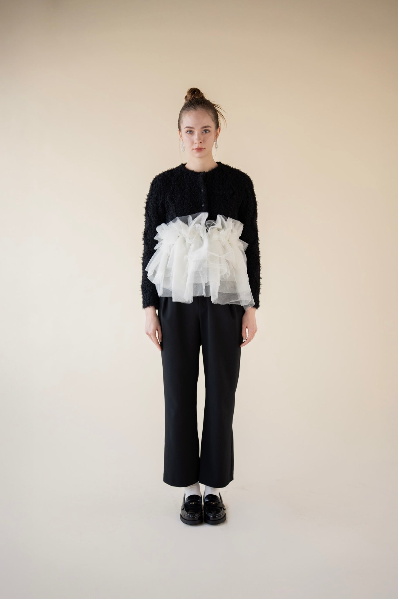 tulle peplum knit – Acka online store