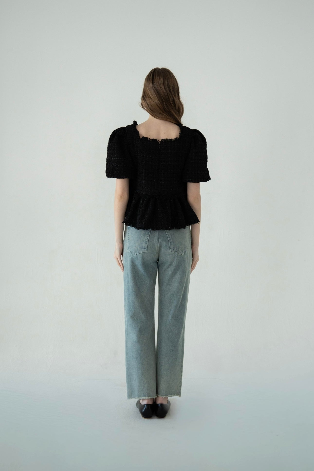 tweed peplum tops – Acka online store