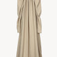 long drape one-piece