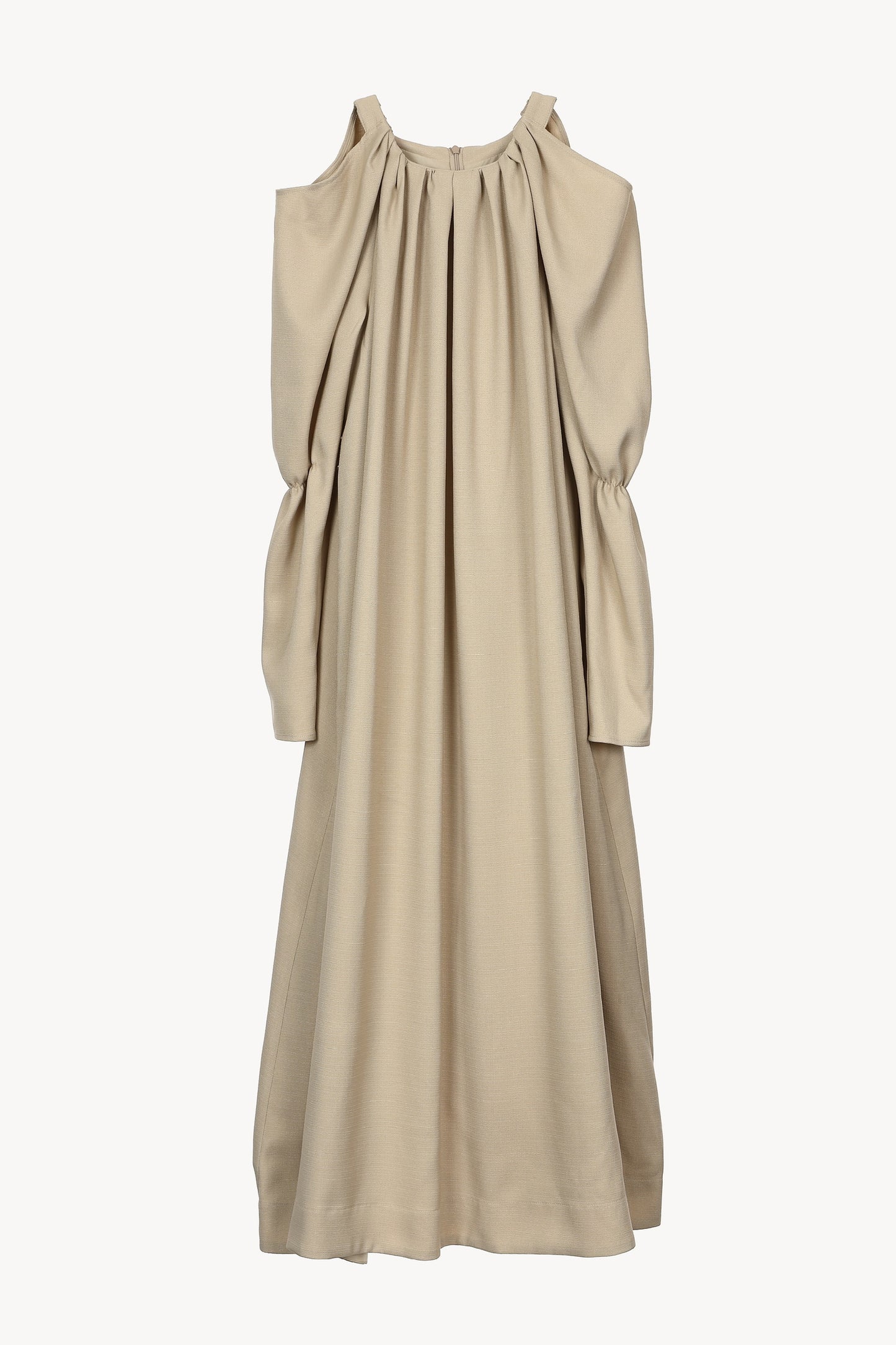 long drape one-piece