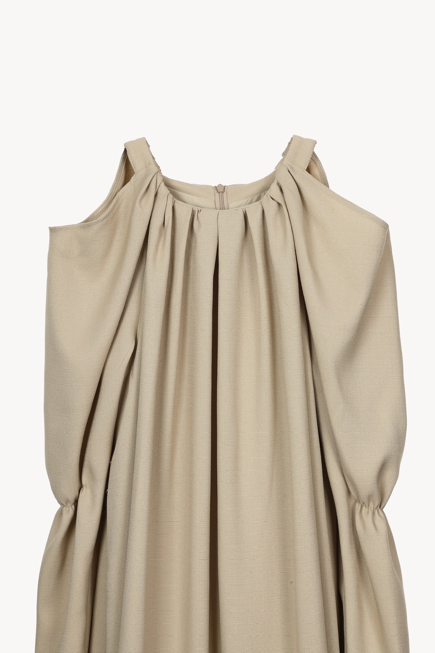 long drape one-piece