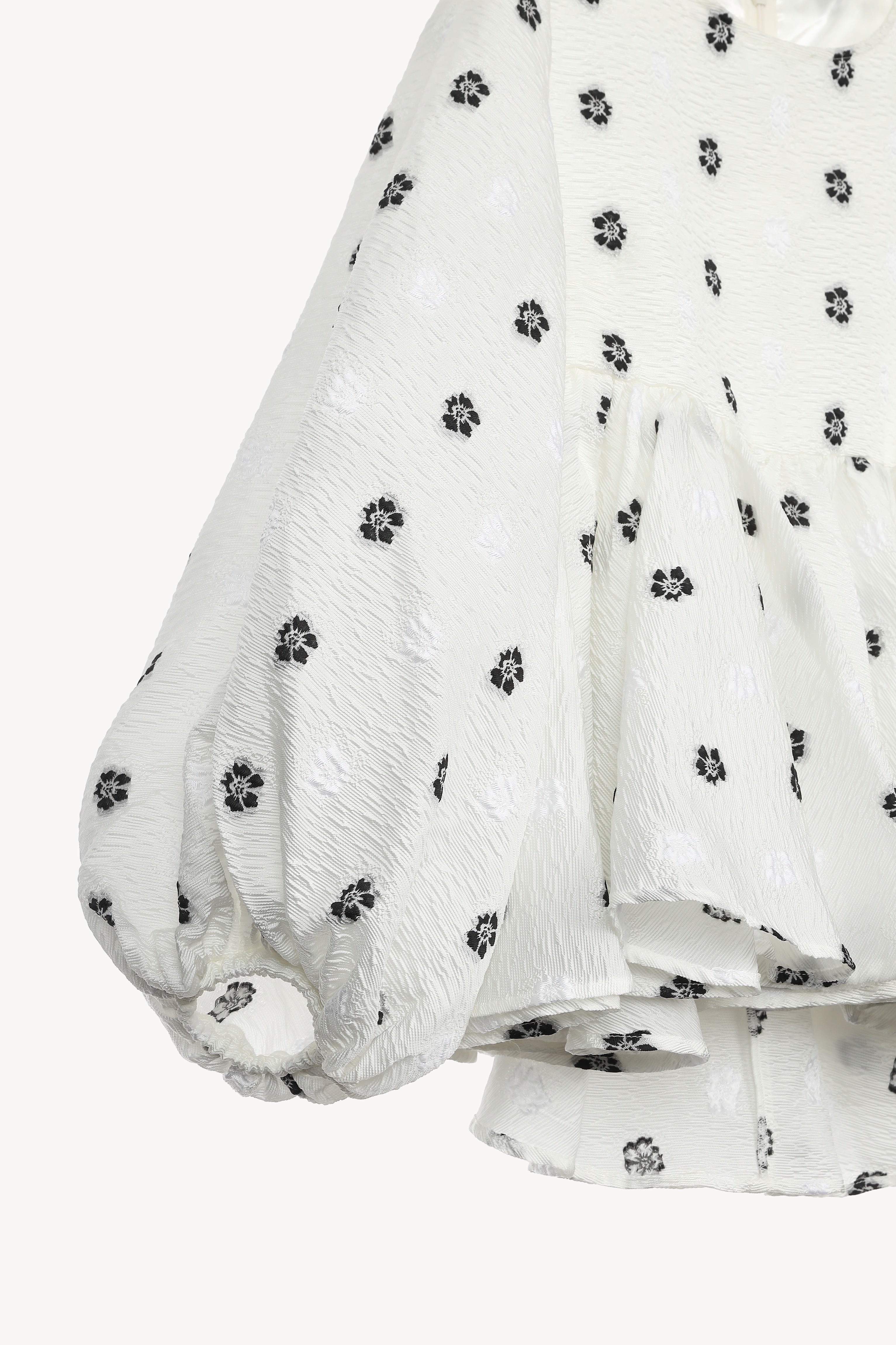 flower jacquard blouse – Acka online store