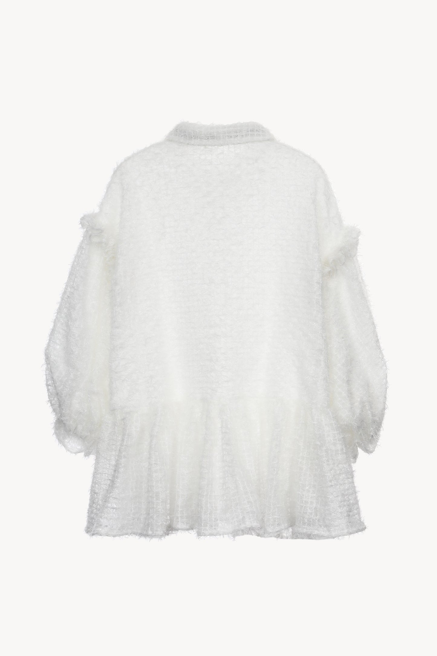 fluffy volume blouse