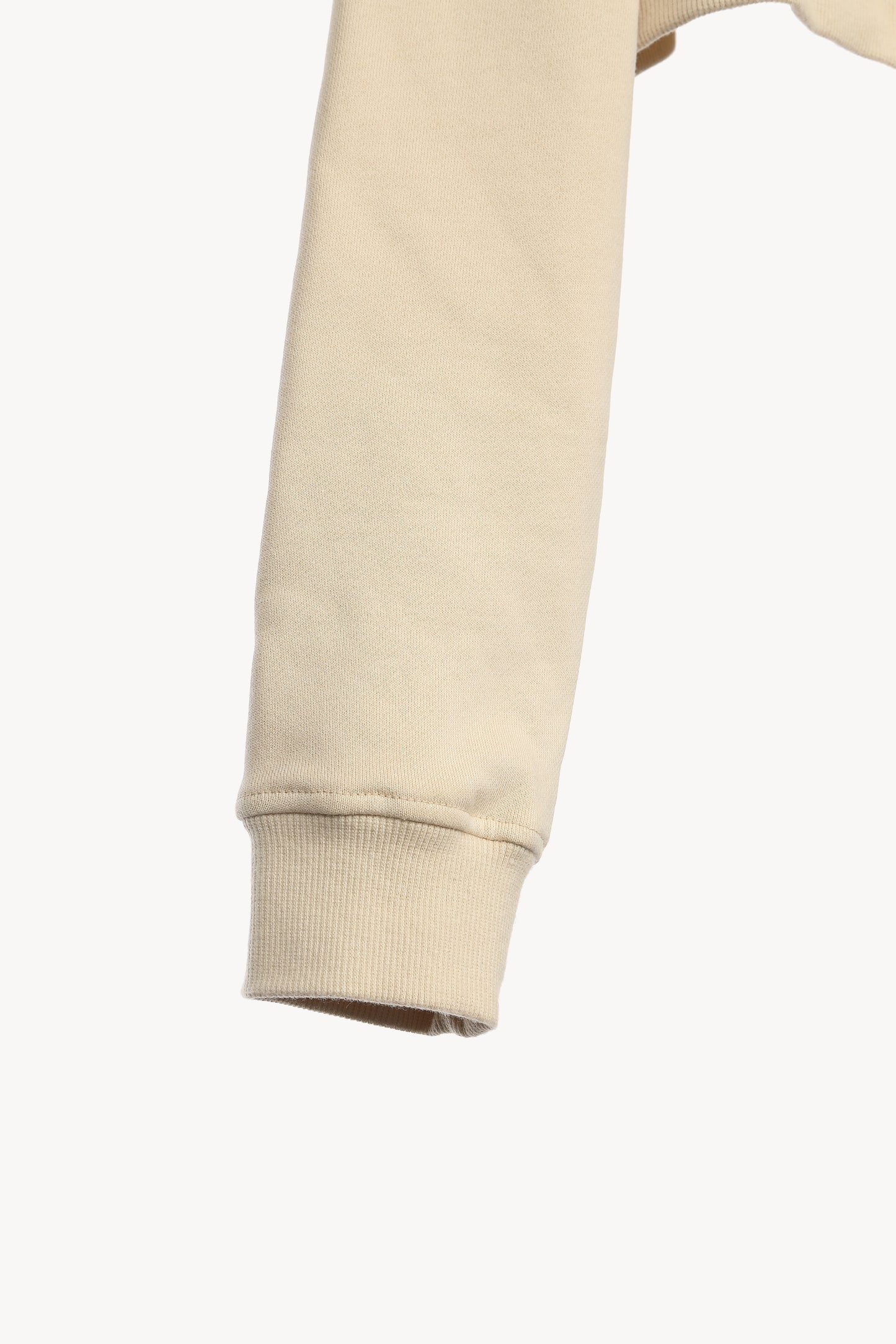 bijou neck cropped sweat