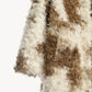 curly mix fur coat