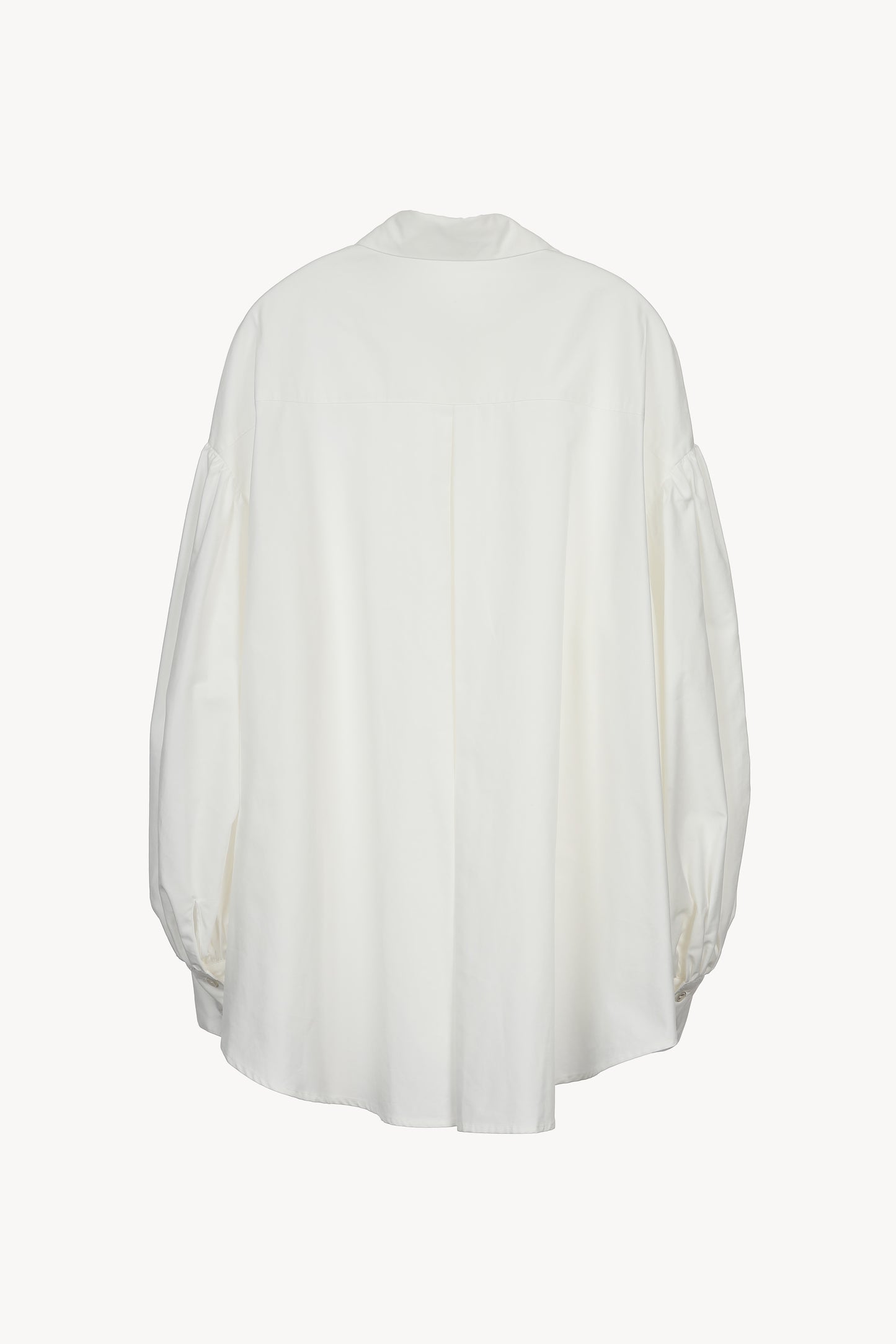 bijou collar volume shirt