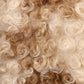 curly mix fur coat