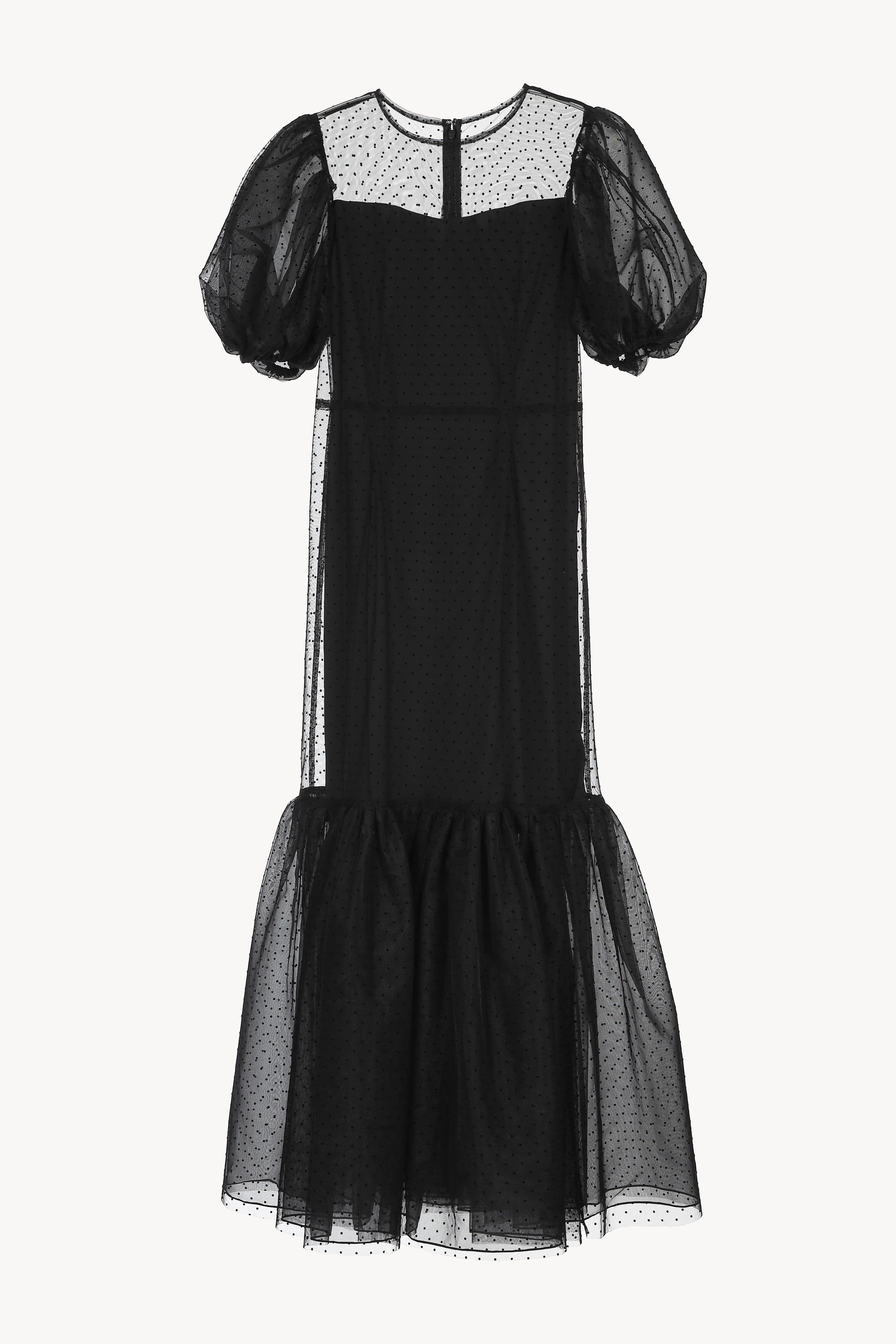tulle dot mermaid dress – Acka online store