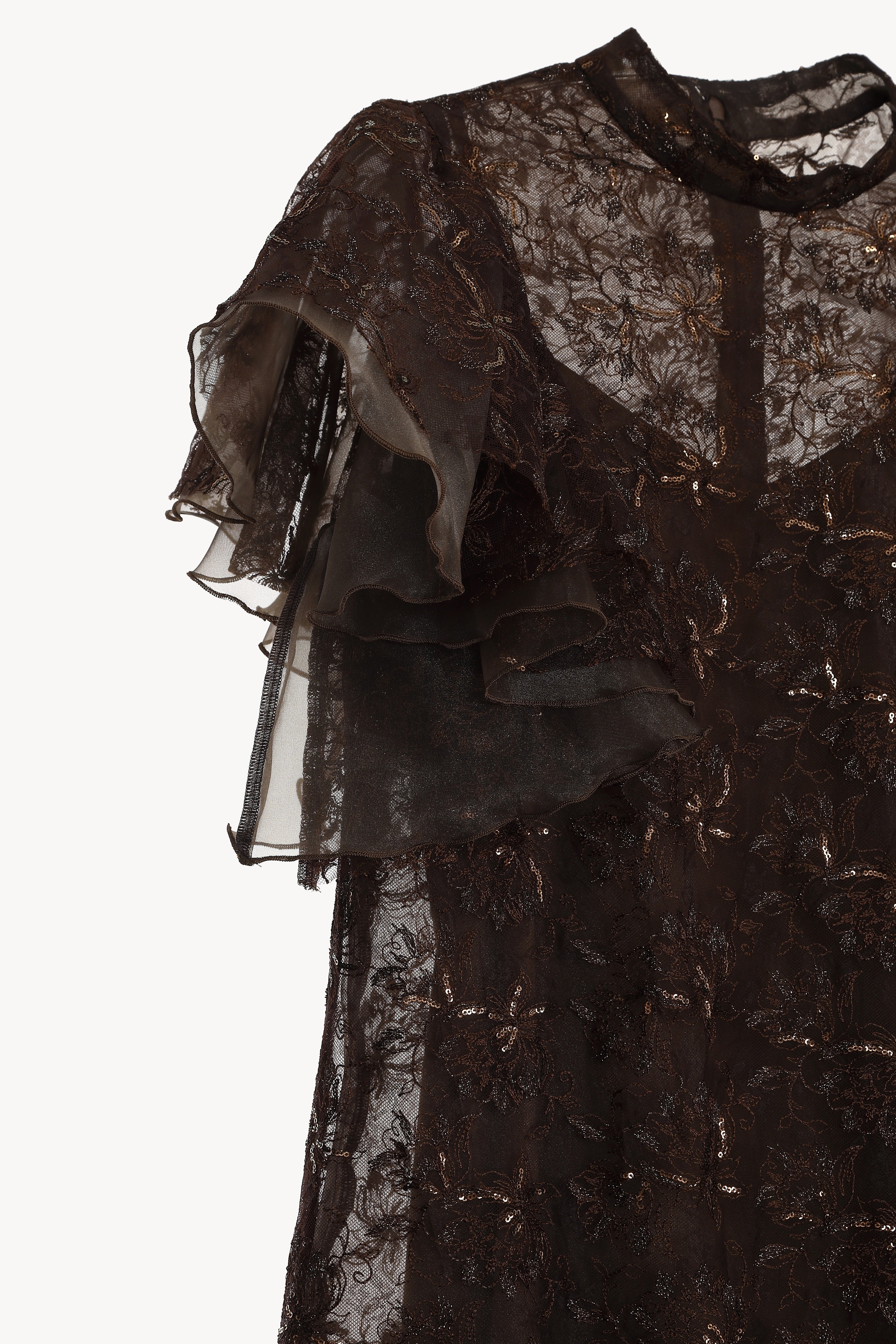 shimmery lace dress – Acka online store
