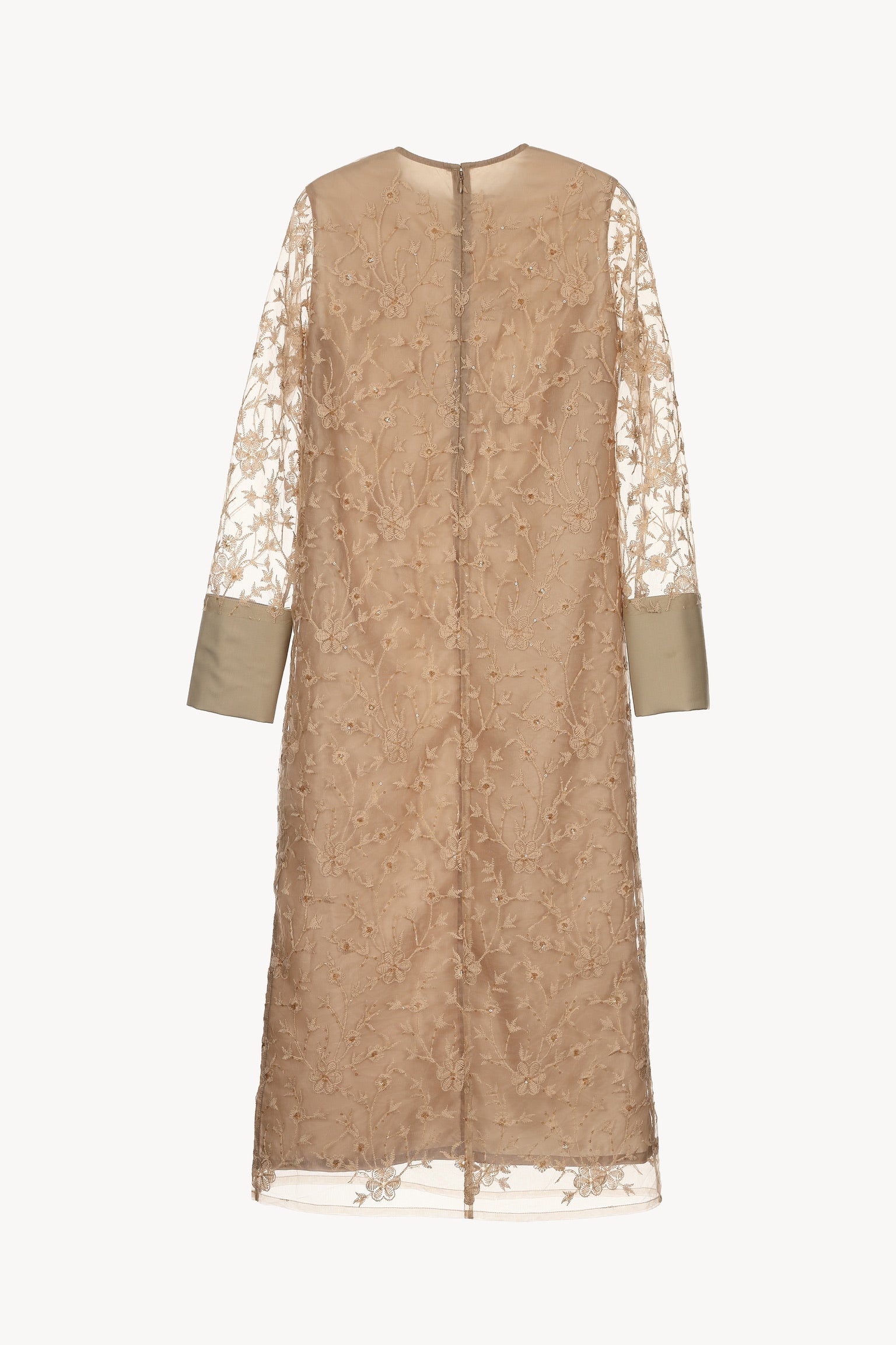 lace motif long dress – Acka online store