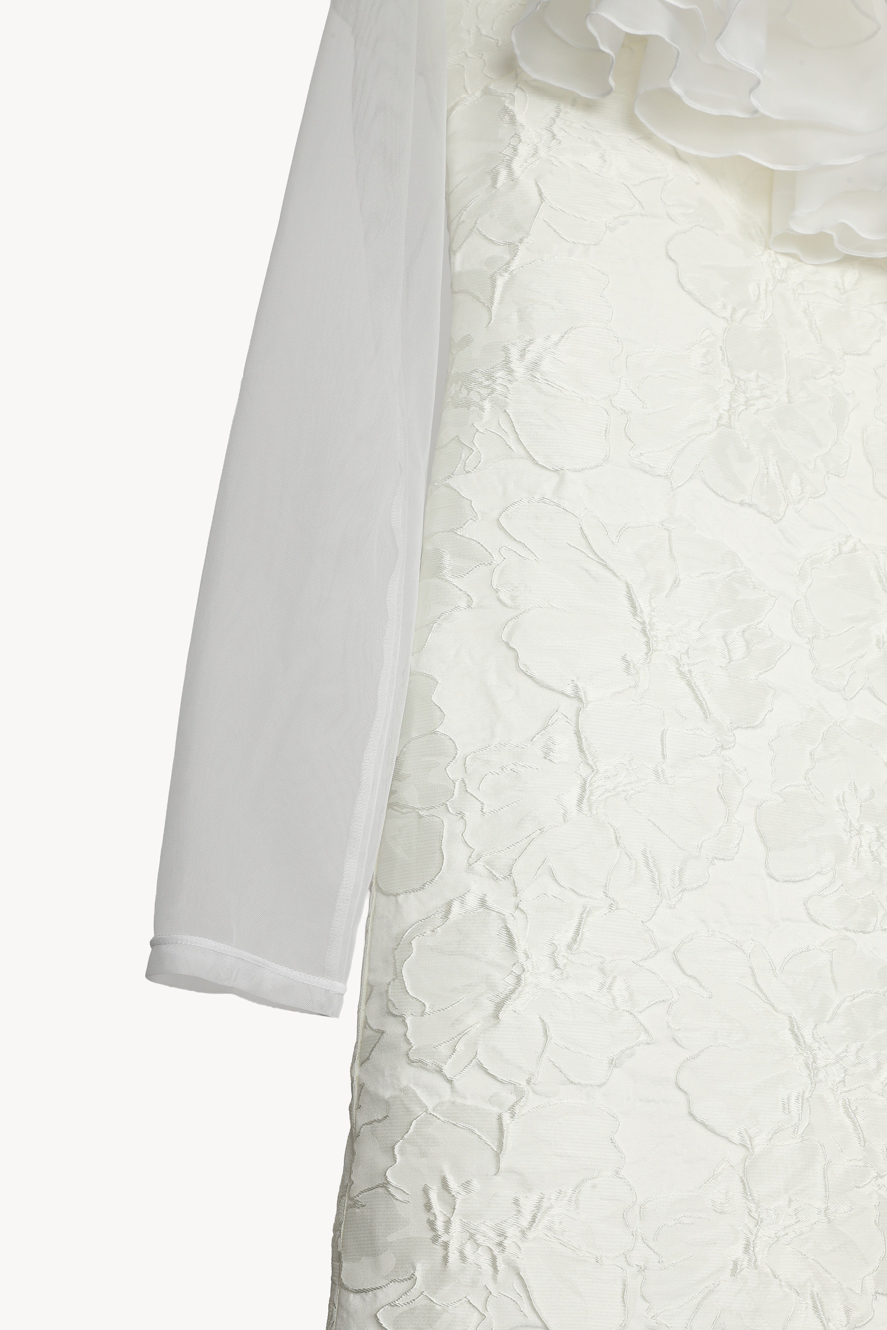 jacquard frill dress – Acka online store