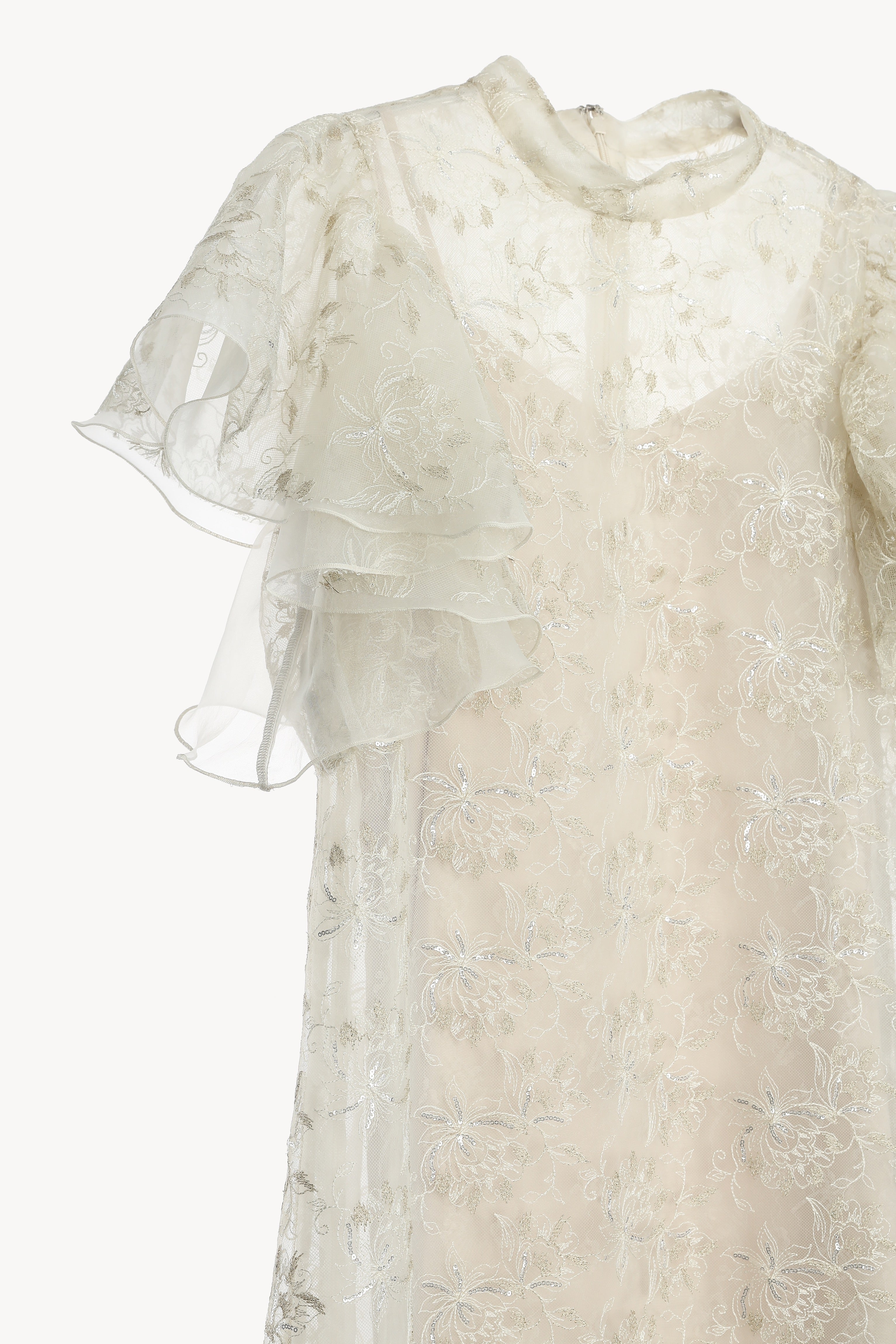 shimmery lace dress – Acka online store