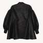 bijou satin puff blouse