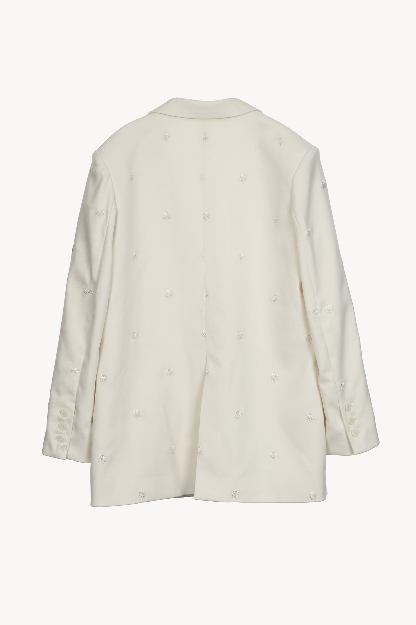 embroidery tailored jacket