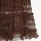 tulle long skirt