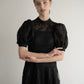 lace flare dress