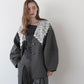 lace collar jacket