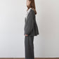 tailored wide slacks