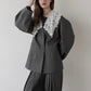 lace collar jacket