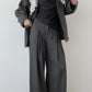 tailored wide slacks