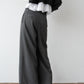tailored wide slacks