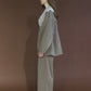tailored wide slacks