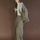 tailored wide slacks