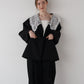 lace collar jacket