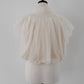 compact tulle polo tops