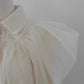 compact tulle polo tops