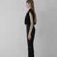 compact tulle polo tops
