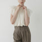 compact tulle polo tops