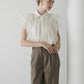 compact tulle polo tops
