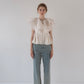 embroidery volume blouse