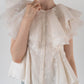 embroidery volume blouse