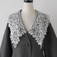 lace collar jacket