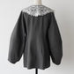 lace collar jacket