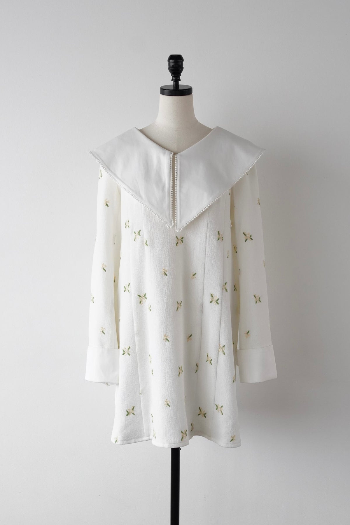 classic collar mini one-piece