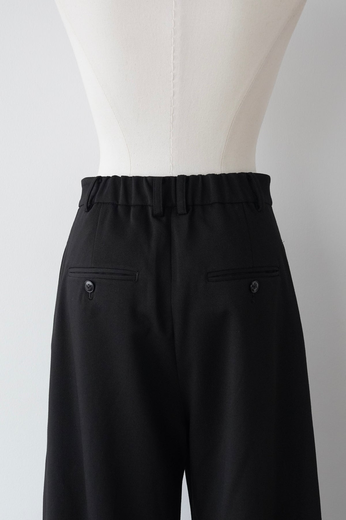 tailored wide slacks