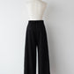tailored wide slacks