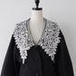 lace collar jacket