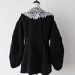 lace collar jacket