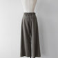 tailored wide slacks