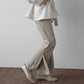 soft flare semi pants