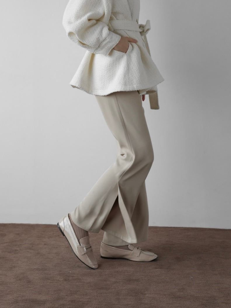 soft flare semi pants