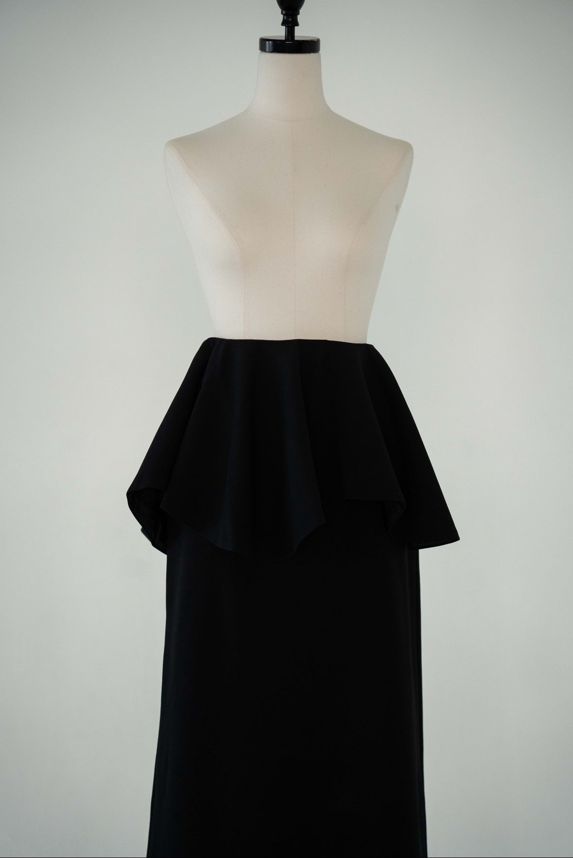 georgette pencil skirt