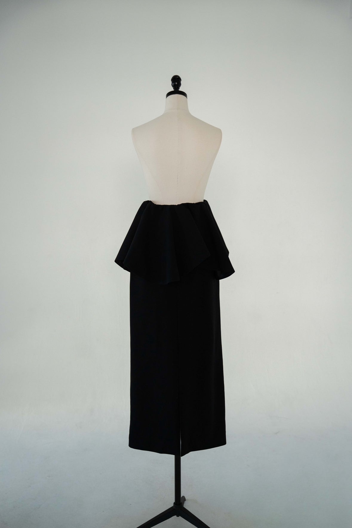 georgette pencil skirt