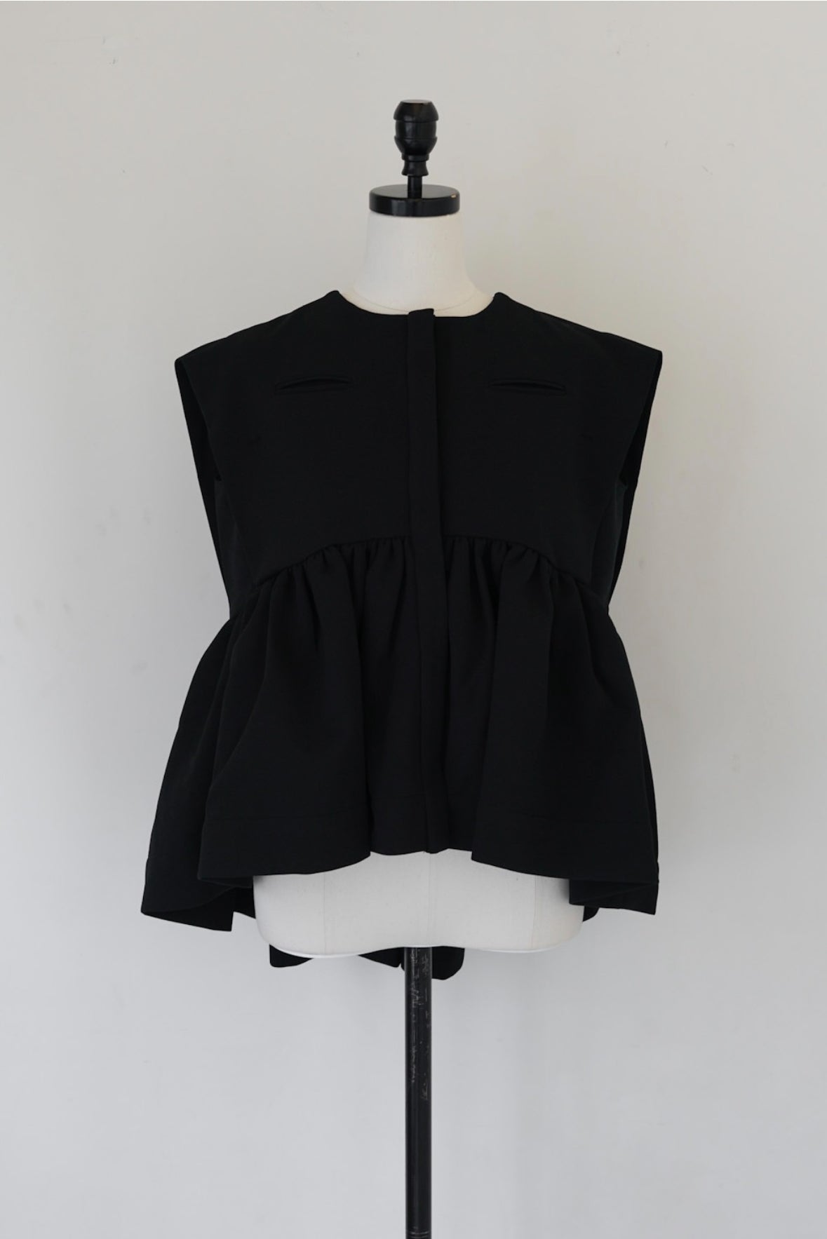 トップス acka ette peplum tops georgette peplum tops – Acka online store