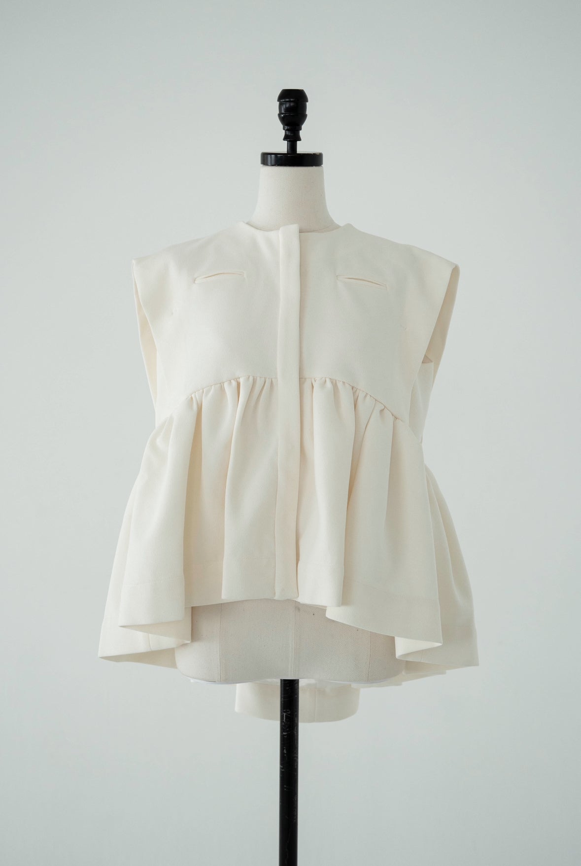 georgette peplum tops