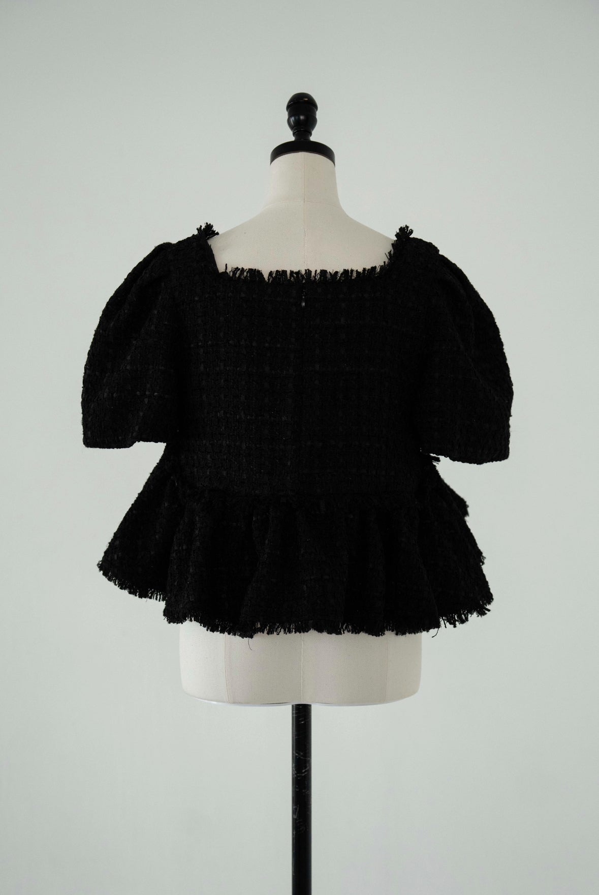 トップス acka tweed peplum tops tweed peplum tops – Acka online store